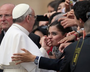 Pope Francis Holds His Weekly General Audience
