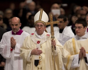 Papa Francesco celebra messa per la 'Giornata della vita consacrata'